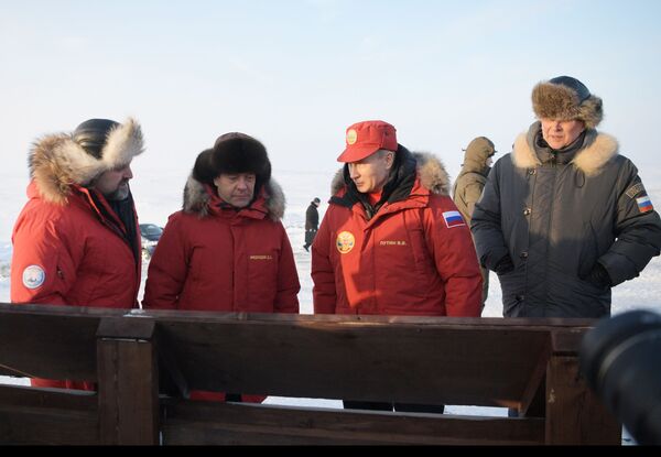 Putin'in Arktik ziyareti - Sputnik Türkiye