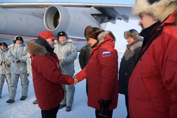 Putin'in Arktik ziyareti - Sputnik Türkiye