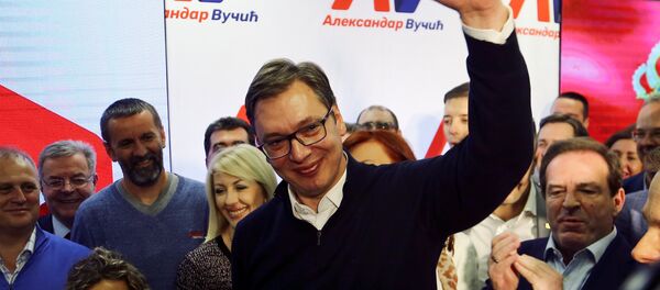 Sırbistan Cumhurbaşkanı Aleksandr Vuçiç Sırbistan Cumhurbaşkanı Aleksandr Vuçiç - Sputnik Türkiye