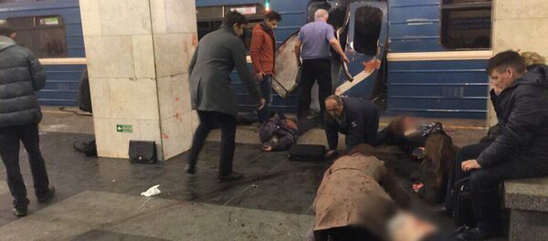 St. Petersburg metrosunda patlama - Sputnik Türkiye