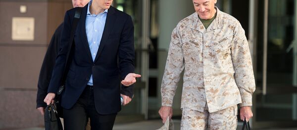 ABD Başkanı Donald Trump'ın damadı Jared Kushner- Genelkurmay Başkanı Joseph Dunford - Sputnik Türkiye