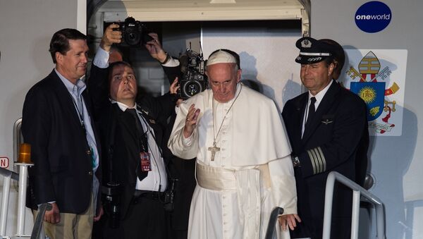 Papa Francis'in 2015'teki Philadelphia ziyareti - Sputnik Türkiye