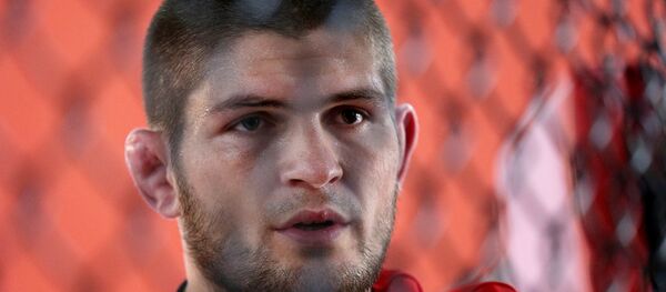 Rus karma dövüşçü 28 yaşındaki Habib Nurmagomedov - Sputnik Türkiye