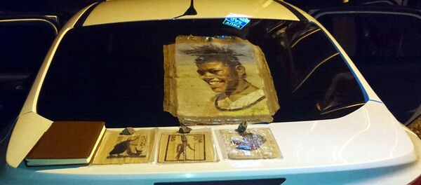 Picasso'nun 78 yıllık tablosu ile parşömen kağıdına sentezlenmiş Antik Mısır Hiyeroglif Resimleri - Sputnik Türkiye