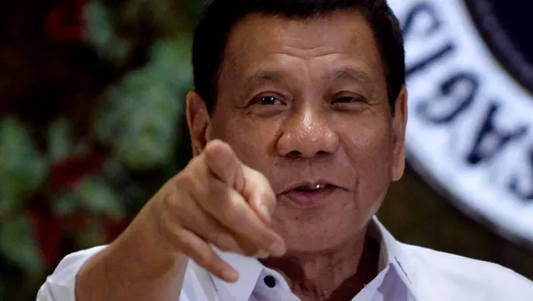 Filipinler Devlet Başkanı Rodrigo Duterte - Sputnik Türkiye