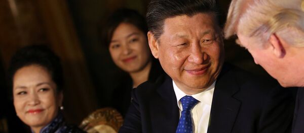 Donald Trump - Şi Cinping - Sputnik Türkiye
