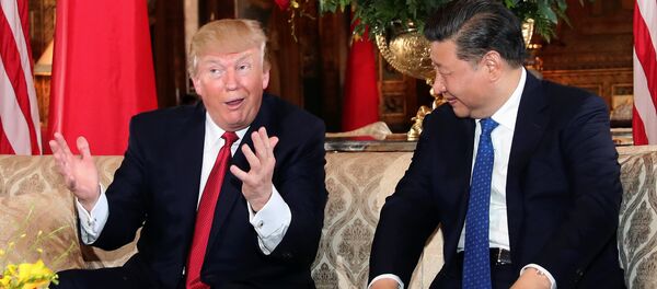 Donald Trump - Şi Cinping - Sputnik Türkiye