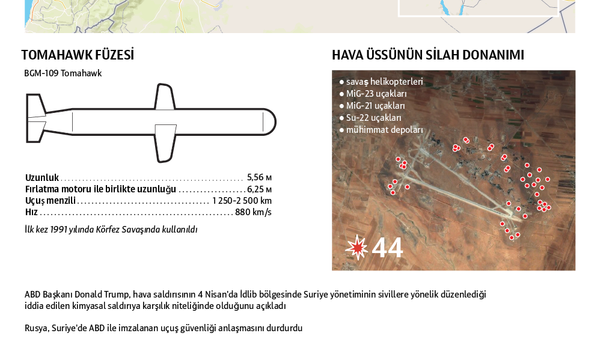 ABD Suriye'deki hava üssünü vurdu - Sputnik Türkiye