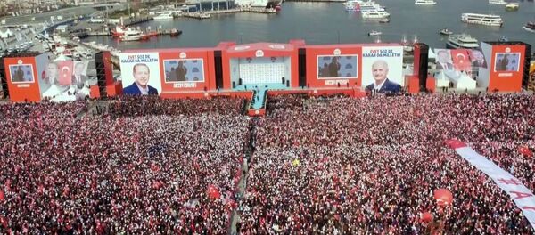 Yenikapı'da 'Evet' mitingi - Sputnik Türkiye