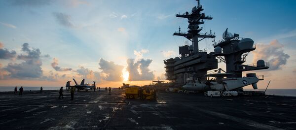 ABD Donanması'na ait USS Carl Vinson uçak gemisi - Sputnik Türkiye