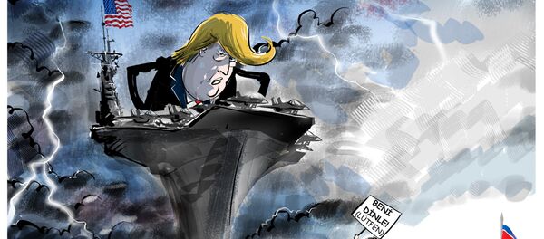 Trump.Kuzey Kore - Sputnik Türkiye