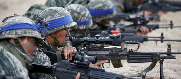 Güney Kore askerleri - Sputnik Türkiye