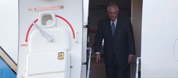 ABD Dışişleri Bakanı Rex Tillerson, Rusya'nın başkenti Moskova'da ABD Dışişleri Bakanı Rex Tillerson, Rusya'nın başkenti Moskova'da - Sputnik Türkiye