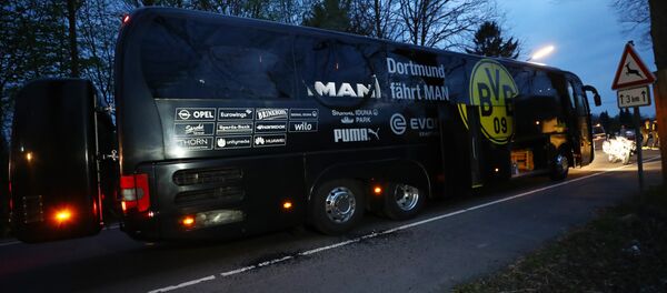 Borussia Dortmund takım otobüsü Borussia Dortmund takım otobüsü - Sputnik Türkiye