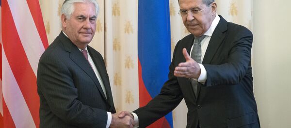 Rusya Dışişleri Bakanı Sergey Lavrov- ABD'li mevkidaşı Rex Tillerson - Sputnik Türkiye