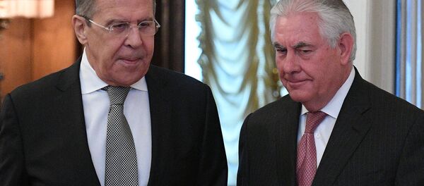 Rusya Dışişleri Bakanı Sergey Lavrov- ABD Dışişleri Bakanı Rex Tillerson - Sputnik Türkiye