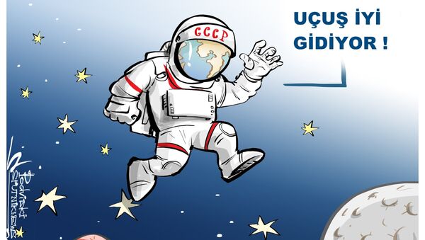 Rusya’da bugün ‘Kozmonot Günü’ kutlamaları yapılıyor - Sputnik Türkiye