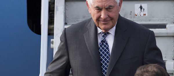ABD Dışişleri Bakanı Tillerson ilk kez Moskova'da - Sputnik Türkiye