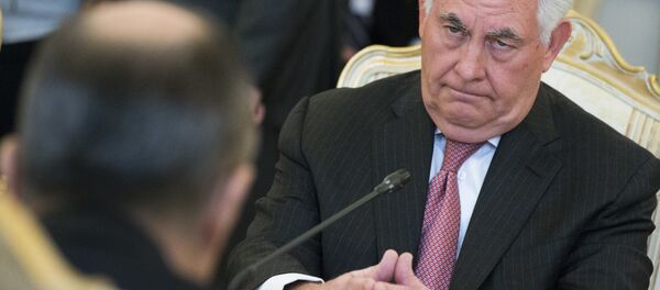 ABD Dışişleri Bakanı Tillerson ilk kez Moskova'da ABD Dışişleri Bakanı Tillerson ilk kez Moskova'da - Sputnik Türkiye