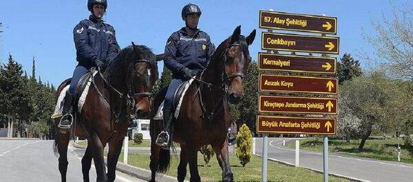Gelibolu'da güvenlik önlemleri, Anzak törenleri nedeniyle üst seviyede - Sputnik Türkiye