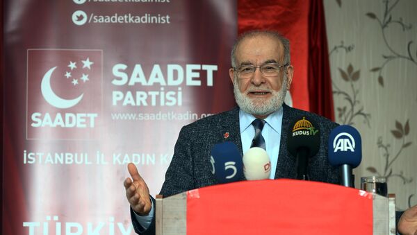 Saadet Partisi Genel Başkanı Temel karamollaoğlu - Sputnik Türkiye