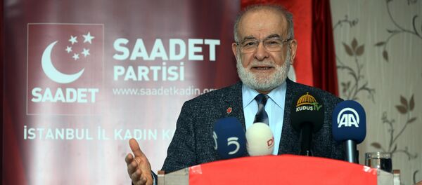 Saadet Partisi Genel Başkanı Temel karamollaoğlu - Sputnik Türkiye