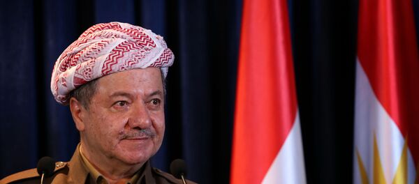 IKBY Başkanı Mesud Barzani - Sputnik Türkiye
