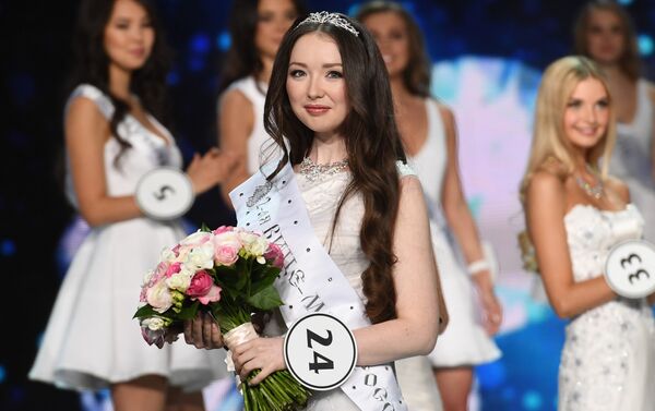 Miss Russia 2017 üçüncüsü Albina Akhtyamova - Sputnik Türkiye
