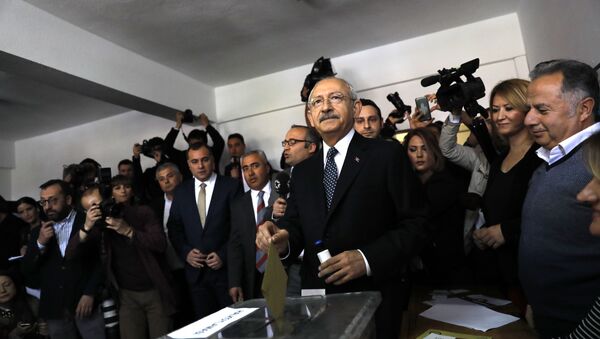 Kemal Kılıçdaroğlu - referandum - sandık - Ankara - Sputnik Türkiye