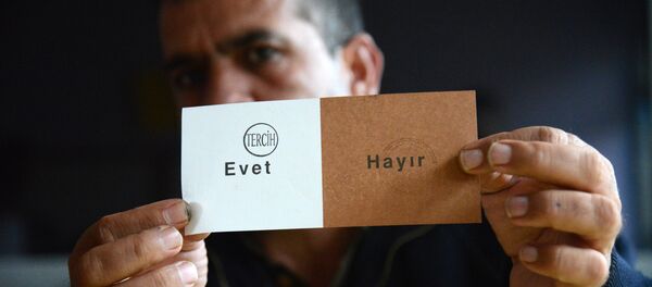 referandum - oy sayımı - evet - Sputnik Türkiye