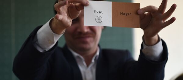 referandum- oy sayımı - evet - Sputnik Türkiye