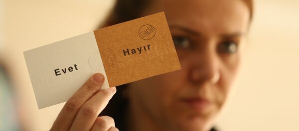 referandumda Hayır oyu - Sputnik Türkiye