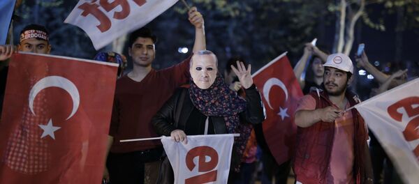 Referandum kutlamalarından kareler - Sputnik Türkiye