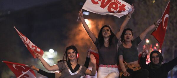 Referandum kutlamaları - Sputnik Türkiye