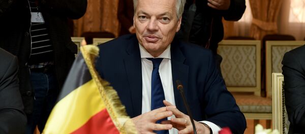 Belçika Dışişleri Bakanı Didier Reynders - Sputnik Türkiye