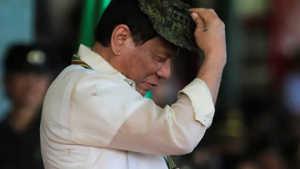Filipinler Devlet Başkanı Rodrigo Duterte - Sputnik Türkiye