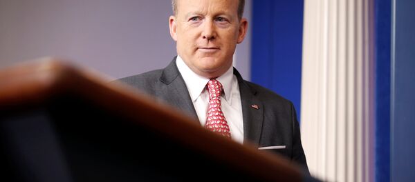 Beyaz Saray sözcüsü Sean Spicer Beyaz Saray sözcüsü Sean Spicer - Sputnik Türkiye