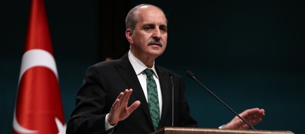 Başbakan Yardımcısı ve Hükümet Sözcüsü Numan Kurtulmuş - Sputnik Türkiye