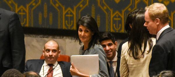 ABD'nin BM Daimi Temsilcisi Nikki Haley - Sputnik Türkiye