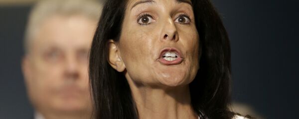 ABD'nin BM Daimi Temsilcisi Nikki Haley - Sputnik Türkiye