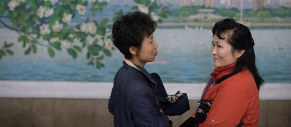 Kuzey Kore'nin başkenti Pyongyang metrosu - Sputnik Türkiye