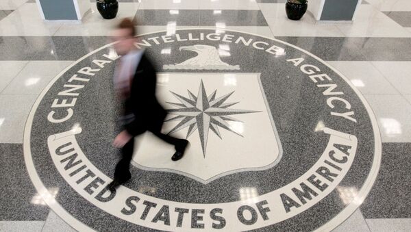 The lobby of the CIA Headquarters Building is pictured in Langley, Virginia, U.S. - Sputnik Türkiye