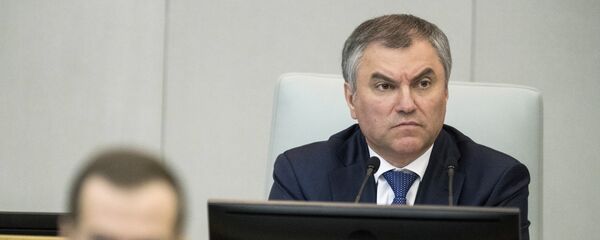 Duma Başkanı Vyaçeslav Volodin - Sputnik Türkiye