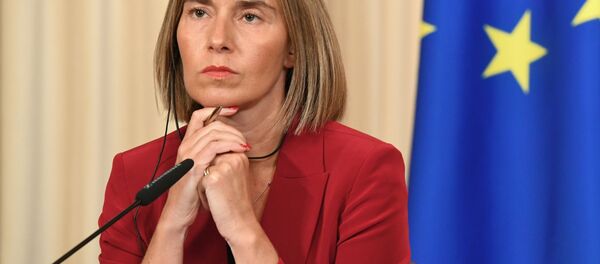 Avrupa Birliği (AB) Dışişleri ve Güvenlik Politikaları Yüksek Temsilcisi Federica Mogherini - Sputnik Türkiye