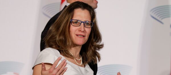 Kanada Dışişleri Bakanı Chrystia Freeland - Sputnik Türkiye