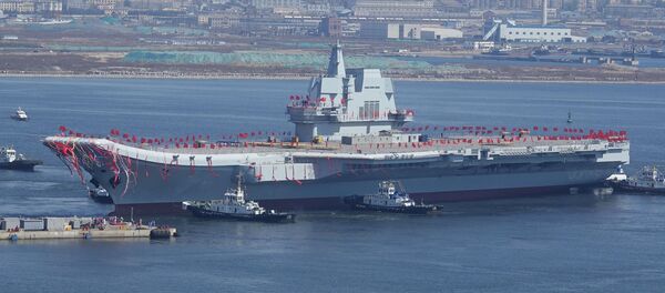 Çin'in ilk yerli uçak gemisi 'Type 001A' - Sputnik Türkiye