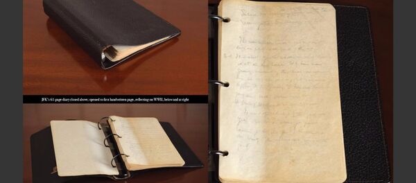 John F. Kennedy'nin günlüğü - Sputnik Türkiye