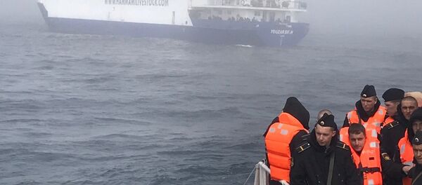 Kilyon açıklarında batan Rus savaş gemisi Liman'ın mürettebatı - Sputnik Türkiye