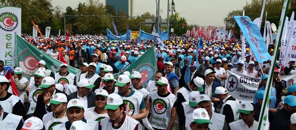 Ankara'da 1 Mayıs - Sputnik Türkiye