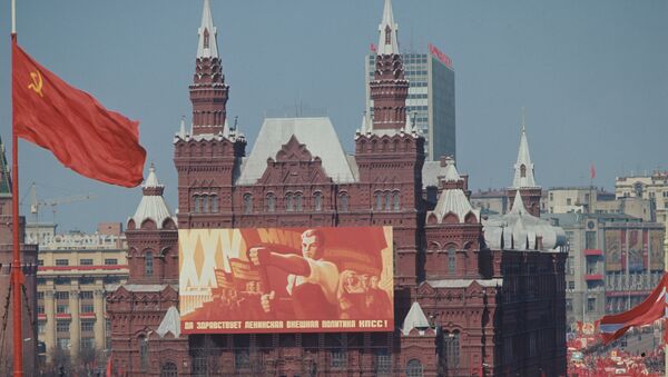 Moskova'da 1 Mayıs - Sputnik Türkiye